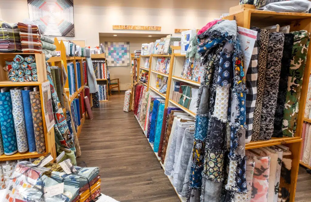 flannel and cuddle fabric