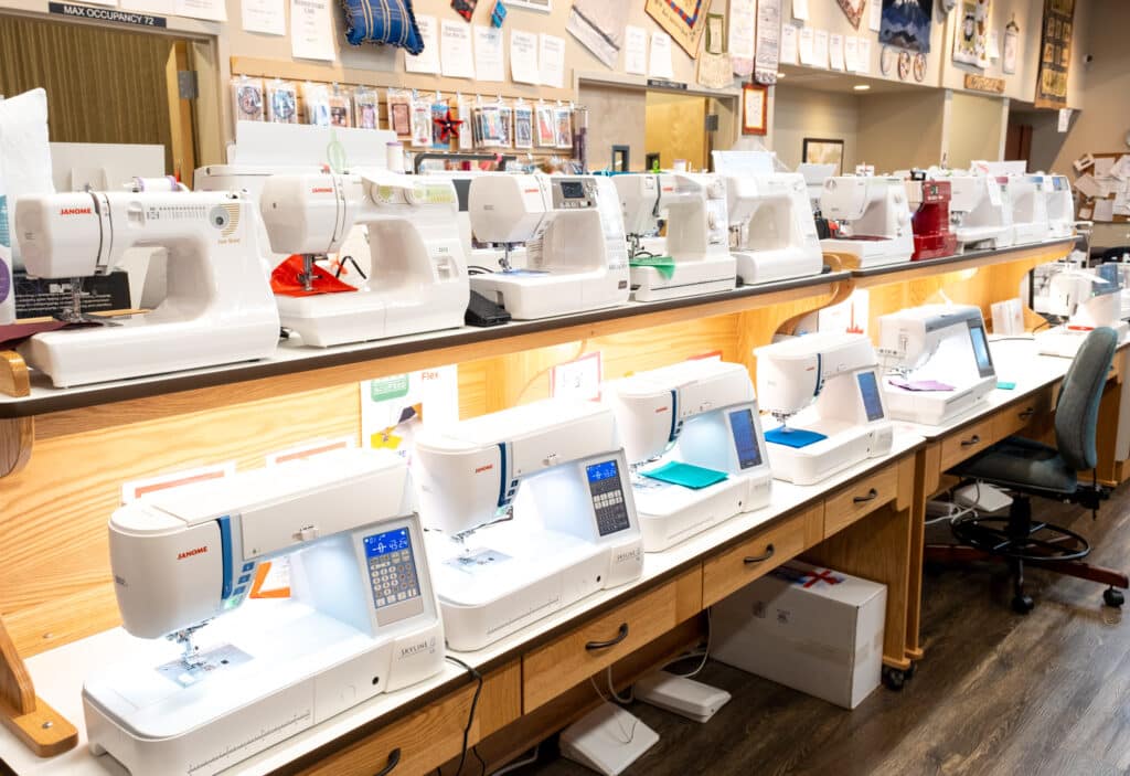 janome sewing machines near me