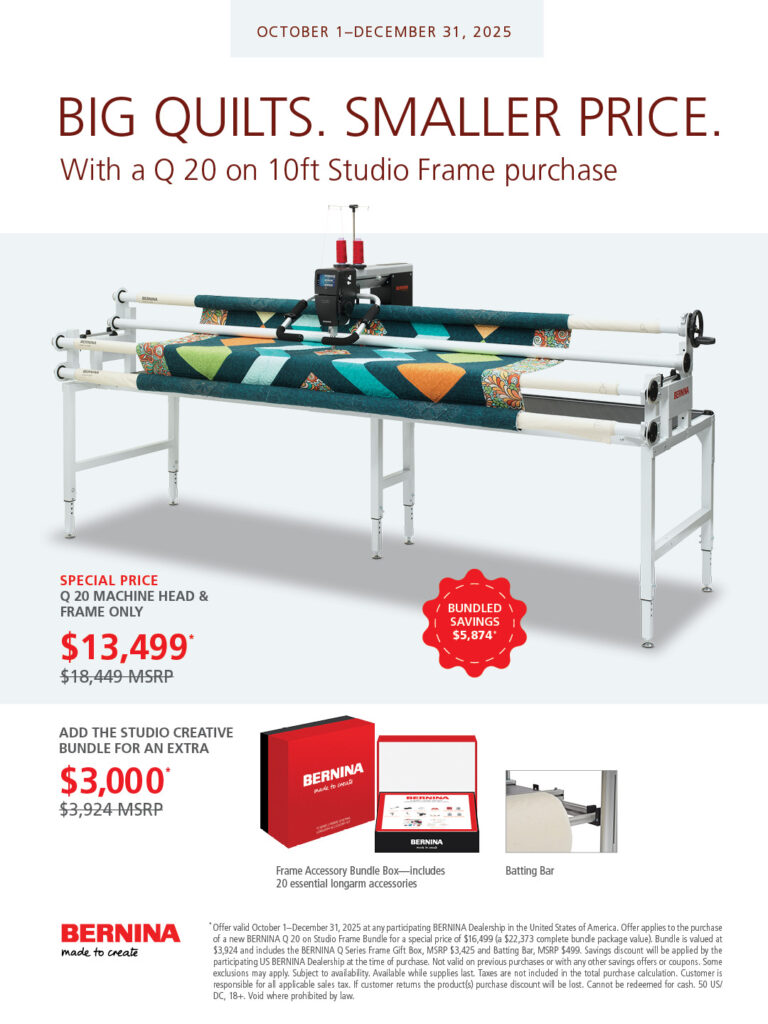 quilting machine sale
