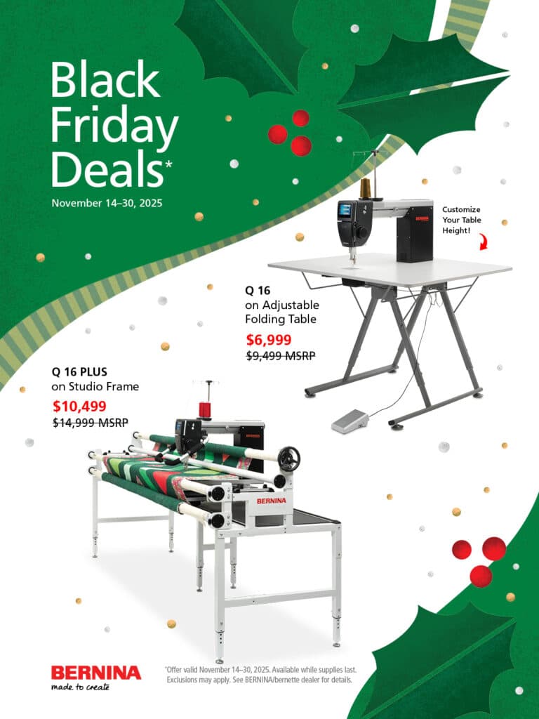 black friday longarm machines