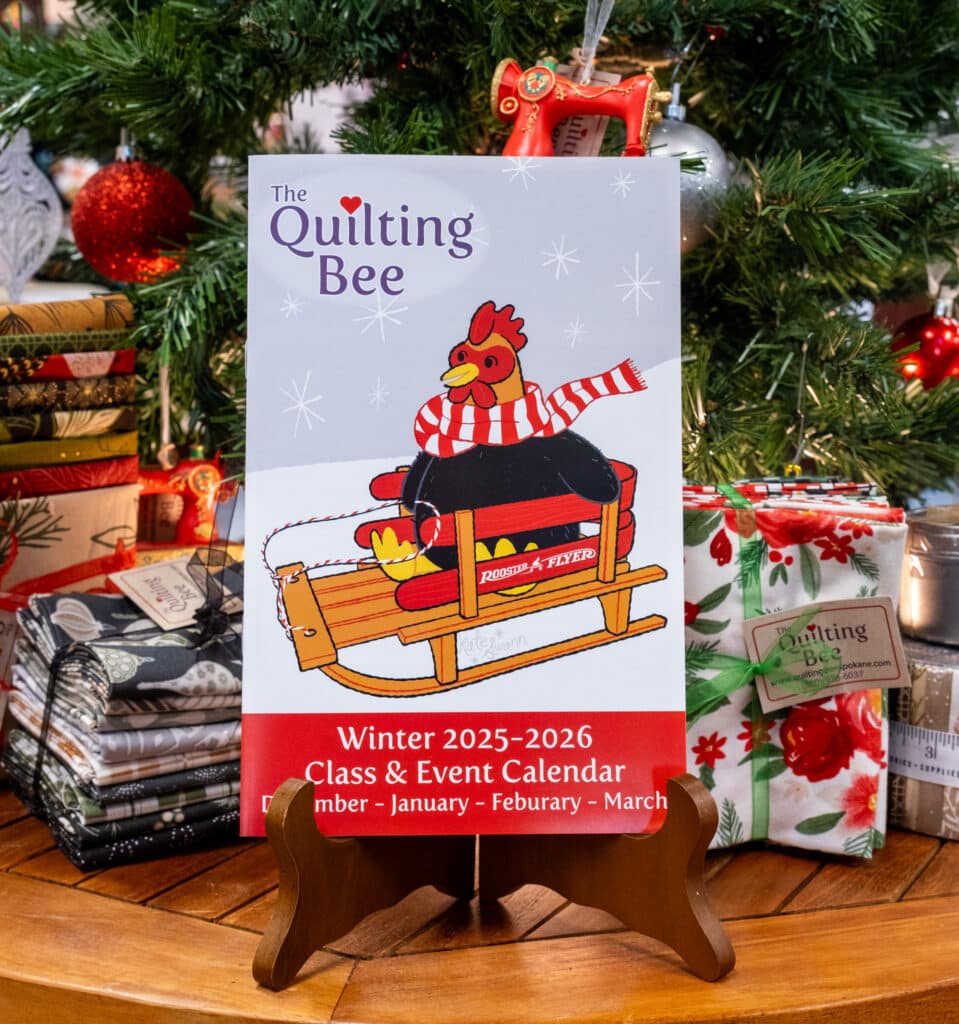winter mailer promo 2025 quilting classes