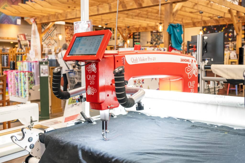 janome quilt maker pro 20 red