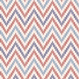 Howdy Partner Stitched Chevron Cream