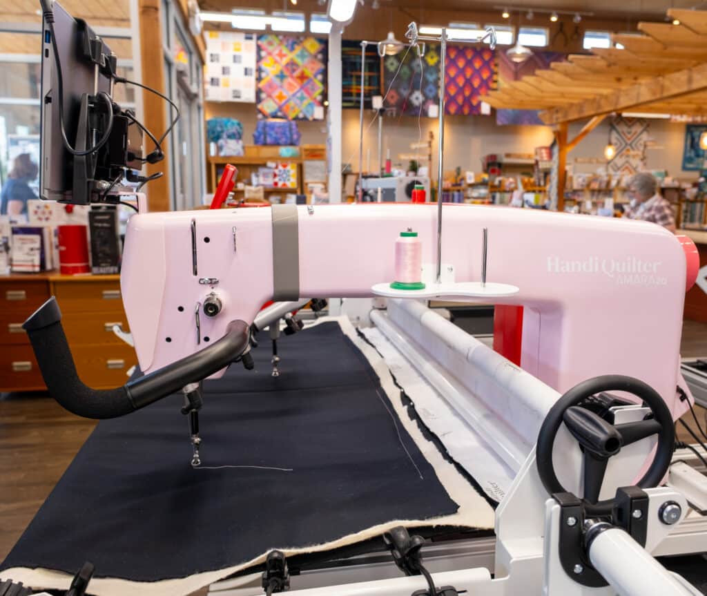 totally 80's handi quilter longarm