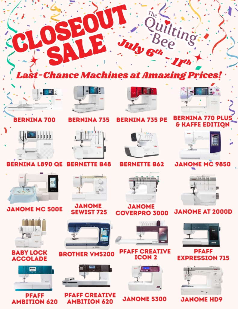 sewing machine sale